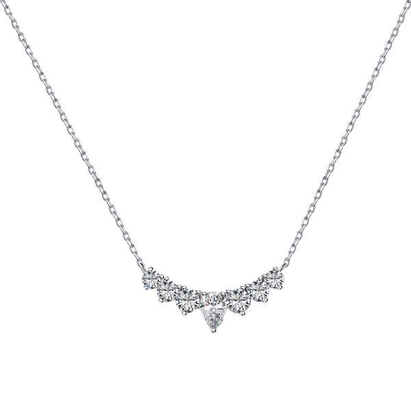 <ORIELL>Dainty Colorful Heart Necklace