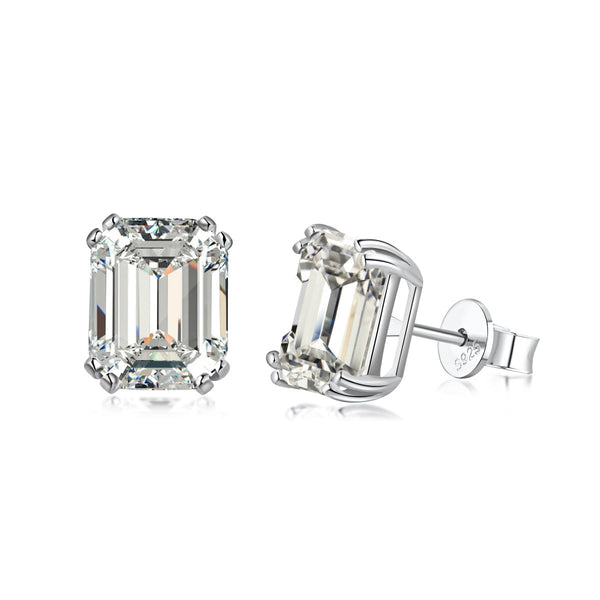 <ORIELL>Dazzling Square Shape Earrings