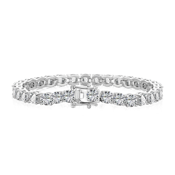 <ORIELL>Ornate Sparkling Round Cut Wedding Bracelet